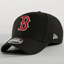 Meilleur prix 🛒 Casquette Stretch Snap 950 Boston Red Sox 11871285 Noir de New Era 🎁