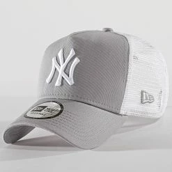 Les meilleures critiques de 😉 Casquette Trucker Clean New York Yankees 11588490 Gris Blanc de New Era 🔥