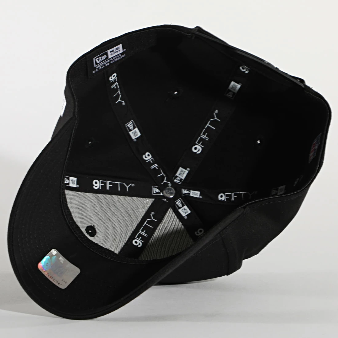 Sortie 🌟 Casquette 9Fifty Stretch Snap 12134665 Oakland Raiders Noir de New Era 🧨 3 Sortie 🌟 Casquette 9Fifty Stretch Snap 12134665 Oakland Raiders Noir de New Era 🧨 – Image 3