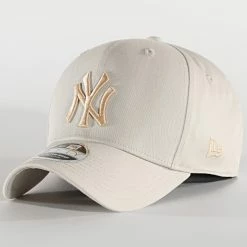 Meilleure vente ✨ Casquette 9Fifty Stretch Snap 12523885 New York Yankees Beige de New Era 💯