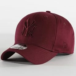 Meilleure vente 👏 Casquette 9Fifty Stretch Snap 12523886 New York Yankees Bordeaux de New Era 😍