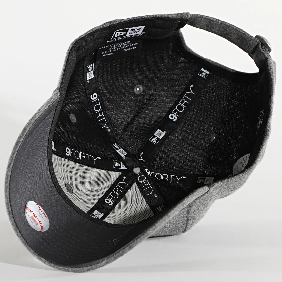 Bon marché ⌛ Casquette 9Forty Jersey Essential 12523896 New York Yankees Gris Anthracite Chiné de New Era 🎁 3 Bon marché ⌛ Casquette 9Forty Jersey Essential 12523896 New York Yankees Gris Anthracite Chiné de New Era 🎁 – Image 3