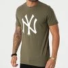 Acheter 🧨 Tee 👕 Shirt New York Yankees Team Logo 11863694 Vert Kaki de New Era 🌟