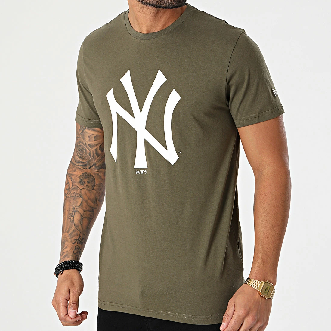 Acheter 🧨 Tee 👕 Shirt New York Yankees Team Logo 11863694 Vert Kaki de New Era 🌟 1 Acheter 🧨 Tee 👕 Shirt New York Yankees Team Logo 11863694 Vert Kaki de New Era 🌟