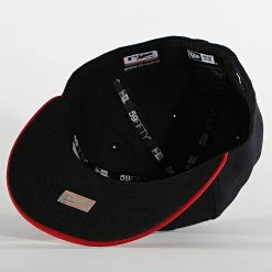 Nouveau 🛒 Casquette Fitted 59Fifty AC Perf 12572848 Atlanta Braves Bleu Marine de New Era 👏 -New Era Soldes 2022 new era 254465 12572848 20210305T163911 03