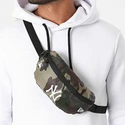 Coupon 🎁 Sac Banane Mini Waist Bag 60137352 New York Yankees Camo Vert Kaki de New Era 🤩