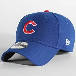 Meilleur prix ✔️ Casquette 9Forty The League 10982652 Chicago Cubs Bleu Roi de New Era ⌛
