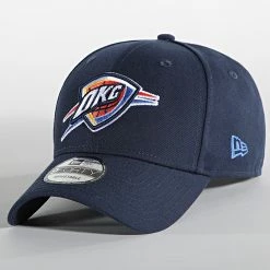 Offres 👍 Casquette 9Forty The League 11405598 Oklahoma City Thunder Bleu Marine de New Era 👏