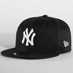 Nouveau 🔔 Casquette Snapback Enfant 9Fifty Essential 12122739 New York Yankees Noir de New Era ✨