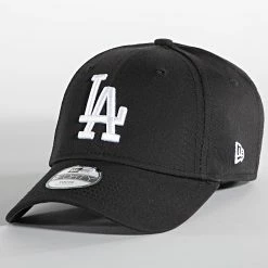 Sortie 👍 Casquette Enfant 9Forty League Essential 12745562 Los Angeles Dodgers Noir de New Era 🧨
