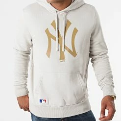 Meilleure affaire ❤️ Sweat Capuche Team Logo New York Yankees 12033505 Beige de New Era ❤️ -New Era Soldes 2022 new era 269296 12033505 20210611T151933 03