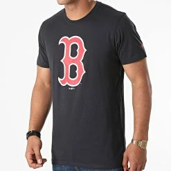 De gros 😀 Tee 👕 Shirt Boston Red Sox 11421847 Bleu Marine de New Era 🎉