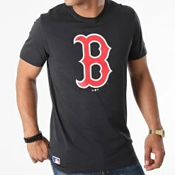 De gros 😀 Tee 👕 Shirt Boston Red Sox 11421847 Bleu Marine de New Era 🎉 -New Era Soldes 2022 new era 269314 11421847 20210611T150440 03