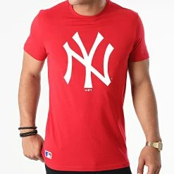 Promo 🔔 Tee 👚 Shirt Team Logo New York Yankees 11863819 Rouge de New Era 🔥 -New Era Soldes 2022 new era 269321 11863819 20210611T120312 03