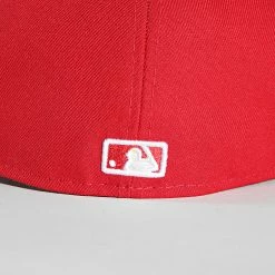 Meilleure vente 🤩 Casquette Fitted 59Fifty MLB Basic 10047498 Los Angeles Dodgers Rouge de New Era 🛒 -New Era Soldes 2022 new era 269338 10047498 20210621T102518 03