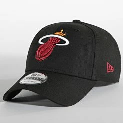 Budget ⭐ Casquette 9Forty The League 11405603 Miami Heat Noir de New Era ❤️