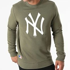 Meilleur prix 😍 Sweat Crewneck Team Logo New York Yankees 11863702 Vert Kaki de New Era 👏 -New Era Soldes 2022 new era 269356 11863702 20210611T145733 03