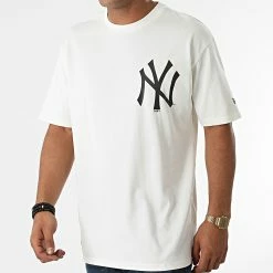 Top 10 🧨 Tee 👚 Shirt New York Yankees 12195449 Beige de New Era 🔥