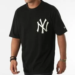 Tout neuf 💯 Tee 👕 Shirt New York Yankees 12195450 Noir de New Era 😀 -New Era Soldes 2022 new era 275624 12195450 20210803T135916 01
