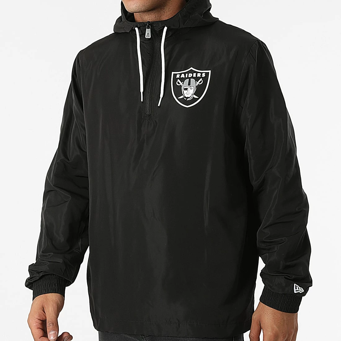 Bon marché ❤️ Coupe-Vent Col Zippé Las Vegas Raiders 12827128 Noir de New Era 🎉 1 Bon marché ❤️ Coupe-Vent Col Zippé Las Vegas Raiders 12827128 Noir de New Era 🎉