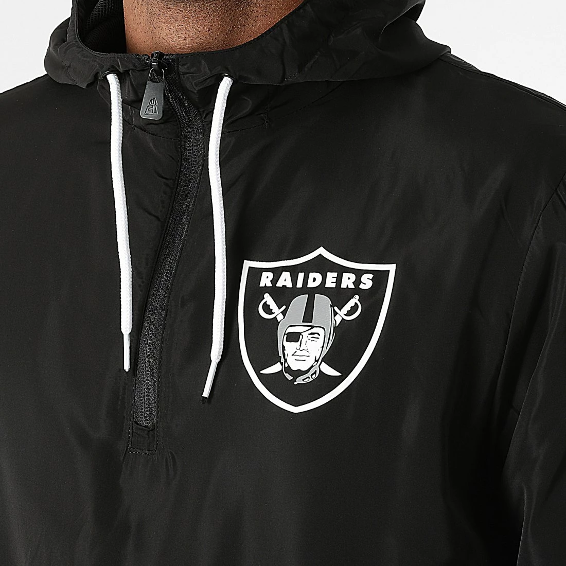Bon marché ❤️ Coupe-Vent Col Zippé Las Vegas Raiders 12827128 Noir de New Era 🎉 2 Bon marché ❤️ Coupe-Vent Col Zippé Las Vegas Raiders 12827128 Noir de New Era 🎉 – Image 2