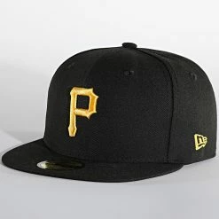 Coupon 👏 Casquette Snapback 59Fifty Performance 12572839 Pittsburgh Pirates Noir de New Era 👏
