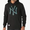 Acheter 👏 Sweat Capuche New York Yankees 12827257 Noir de New Era 🔥