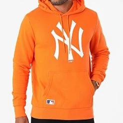 Grosses soldes 😍 Sweat Capuche New York Yankees 12827233 Orange de New Era 😀 -New Era Soldes 2022 new era 279550 12827233 20210818T155500 03