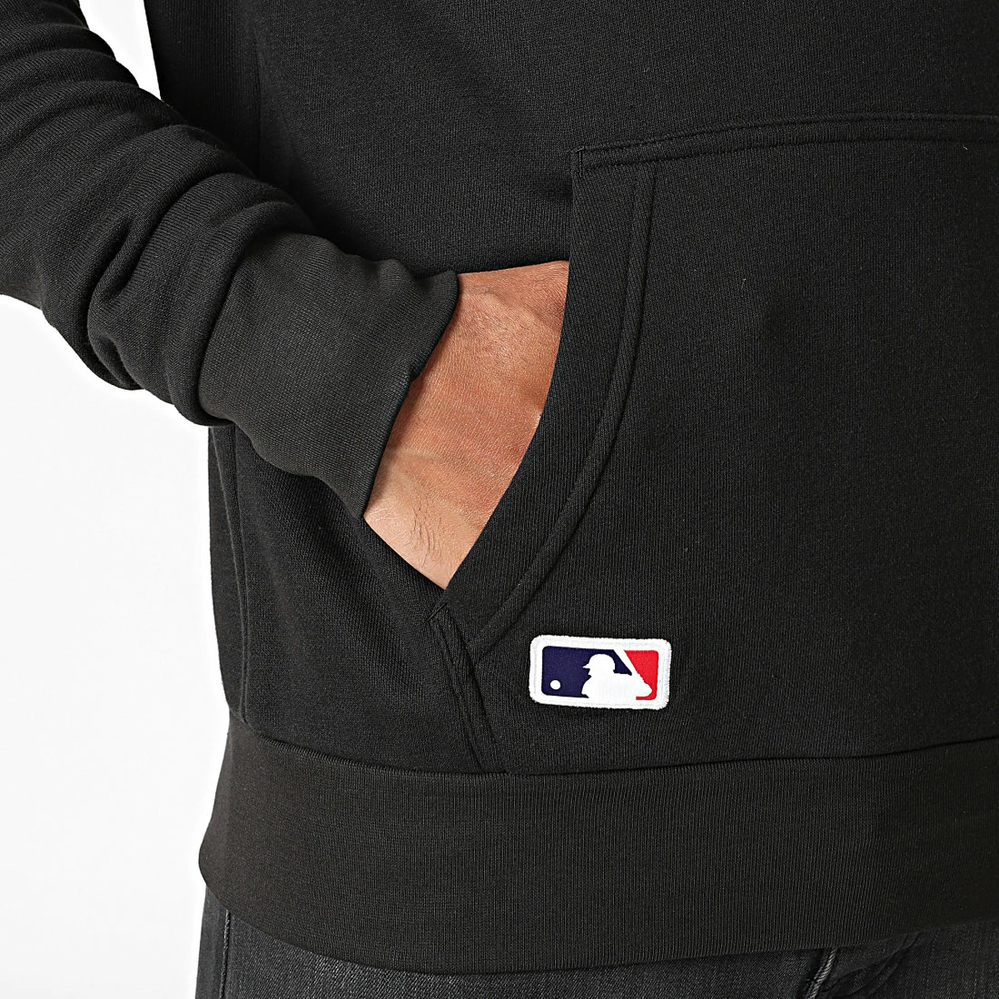 Remise 👏 Sweat Capuche New York Yankees 12827236 Noir Bleu de New Era 💯 2 Remise 👏 Sweat Capuche New York Yankees 12827236 Noir Bleu de New Era 💯 – Image 2