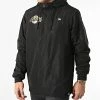 Meilleure affaire ❤️ Coupe-Vent Col Zippé Seasonal Infill Print Los Angeles Lakers 12869799 Noir de New Era 😀