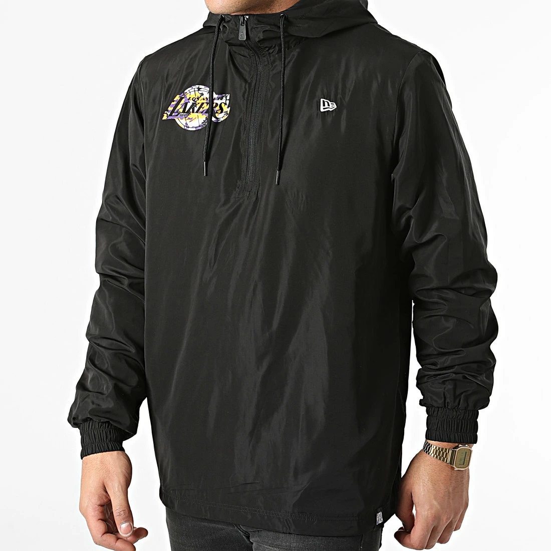 Meilleure affaire ❤️ Coupe-Vent Col Zippé Seasonal Infill Print Los Angeles Lakers 12869799 Noir de New Era 😀 1 Meilleure affaire ❤️ Coupe-Vent Col Zippé Seasonal Infill Print Los Angeles Lakers 12869799 Noir de New Era 😀