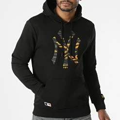 Remise 🛒 Sweat Capuche New York Yankees Camouflage 12869870 Noir de New Era 😀 -New Era Soldes 2022 new era 292297 12869870 20211124T150440 03