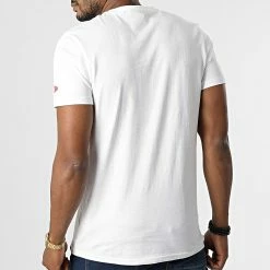 Grosses soldes ❤️ Tee 👕 Shirt Chicago Bulls Graphic Logo 12869842 Blanc de New Era 👍 -New Era Soldes 2022 new era 292311 12869842 20211125T120516 04