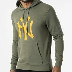 Bon marché ❤️ Sweat Capuche Seasonal Team Logo New York Yankees Vert Kaki de New Era ⌛ -New Era Soldes 2022 new era 292948 12553351 20220216T145822 03
