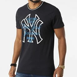 Remise 😍 Tee 👕 Shirt Heritage New York Yankees 12893157 Noir de New Era 🧨