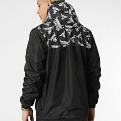 Sortie ⭐ Coupe-vent Capuche Distressed Logo Chicago Bulls 12893167 Noir de New Era 🤩 -New Era Soldes 2022 new era 300329 12893167 20220131T145834 04