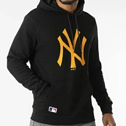 Top 10 🎉 Sweat Capuche MLB Seasonal Team New York Yankees Noir Orange de New Era 🎁 -New Era Soldes 2022 new era 302218 12893131 20220210T135507 03