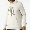 Meilleur prix 👏 Sweat Capuche MLB Seasonal Team New York Yankees Beige de New Era 😀