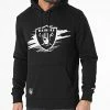 Le moins cher 😀 Sweat Capuche Las Vegas Raiders 12893035 Noir de New Era 🛒