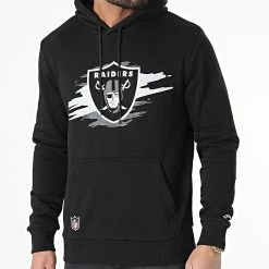 Le moins cher 😀 Sweat Capuche Las Vegas Raiders 12893035 Noir de New Era 🛒