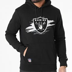 Le moins cher 😀 Sweat Capuche Las Vegas Raiders 12893035 Noir de New Era 🛒 -New Era Soldes 2022 new era 302934 12893035 20220222T162923 03