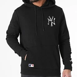 Le moins cher ❤️ Sweat Capuche Infill New York Yankees 12893136 Noir de New Era 🛒 -New Era Soldes 2022 new era 305096 12893136 20220222T162748 03