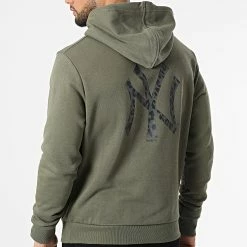 Tout neuf ❤️ Sweat Capuche Infill New York Yankees 12893140 Vert Kaki de New Era 🎁 -New Era Soldes 2022 new era 305099 12893140 20220224T162922 04