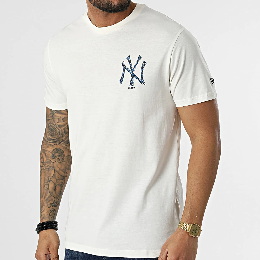 Grosses soldes ❤️ Tee 👚 Shirt Infill New York Yankees 12893122 Blanc Cassé de New Era 🔔 1 Grosses soldes ❤️ Tee 👚 Shirt Infill New York Yankees 12893122 Blanc Cassé de New Era 🔔