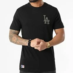 Sortie 🤩 Tee 👕 Shirt Infill Los Angeles Dodgers 12893124 Noir de New Era ⌛ -New Era Soldes 2022 new era 305111 12893124 20220224T150459 03