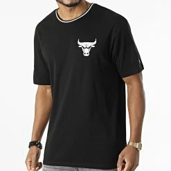 Top 10 💯 Tee 👕 Shirt Distressed Graphic 12893174 Noir de New Era ✔️