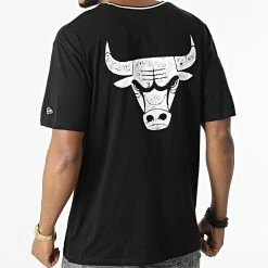 Top 10 💯 Tee 👕 Shirt Distressed Graphic 12893174 Noir de New Era ✔️ -New Era Soldes 2022 new era 306289 12893174 20220228T155104 04