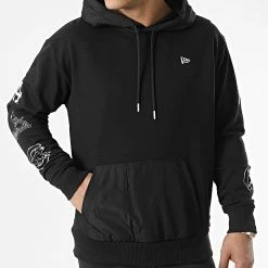 Le moins cher 💯 Sweat Capuche Distressed MLB 12893165 Noir de New Era ✔️ -New Era Soldes 2022 new era 309705 12893165 20220329T162750 03