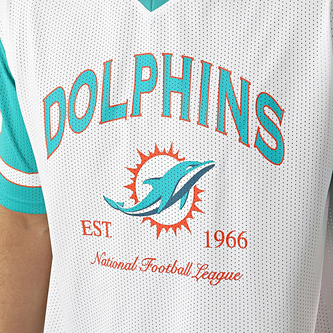 Tout neuf ⭐ Tee 👕 Shirt Col V Las Vegas Raiders 13116156 Blanc de New Era ✨ 2 Tout neuf ⭐ Tee 👕 Shirt Col V Las Vegas Raiders 13116156 Blanc de New Era ✨ – Image 2