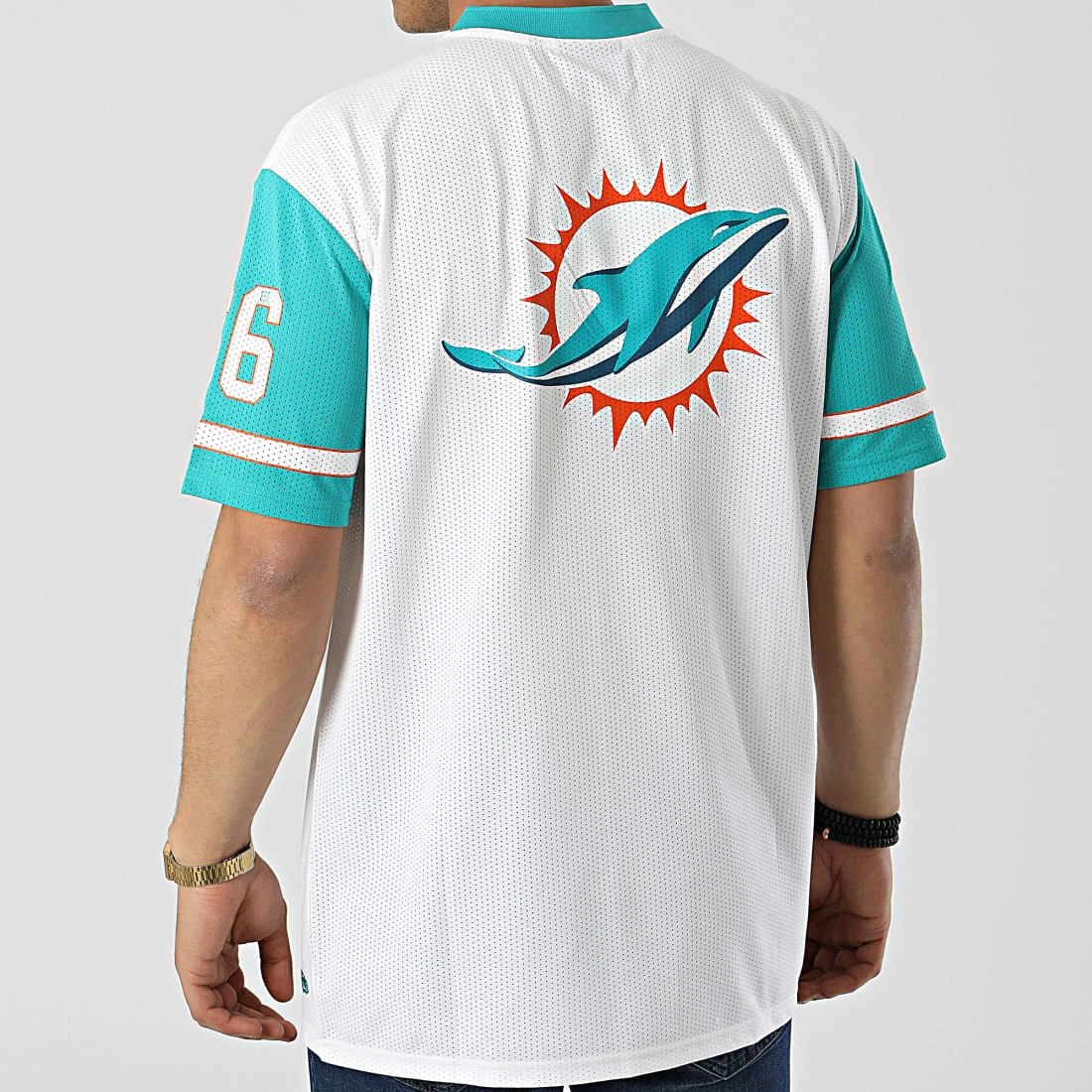 Tout neuf ⭐ Tee 👕 Shirt Col V Las Vegas Raiders 13116156 Blanc de New Era ✨ 4 Tout neuf ⭐ Tee 👕 Shirt Col V Las Vegas Raiders 13116156 Blanc de New Era ✨ – Image 4